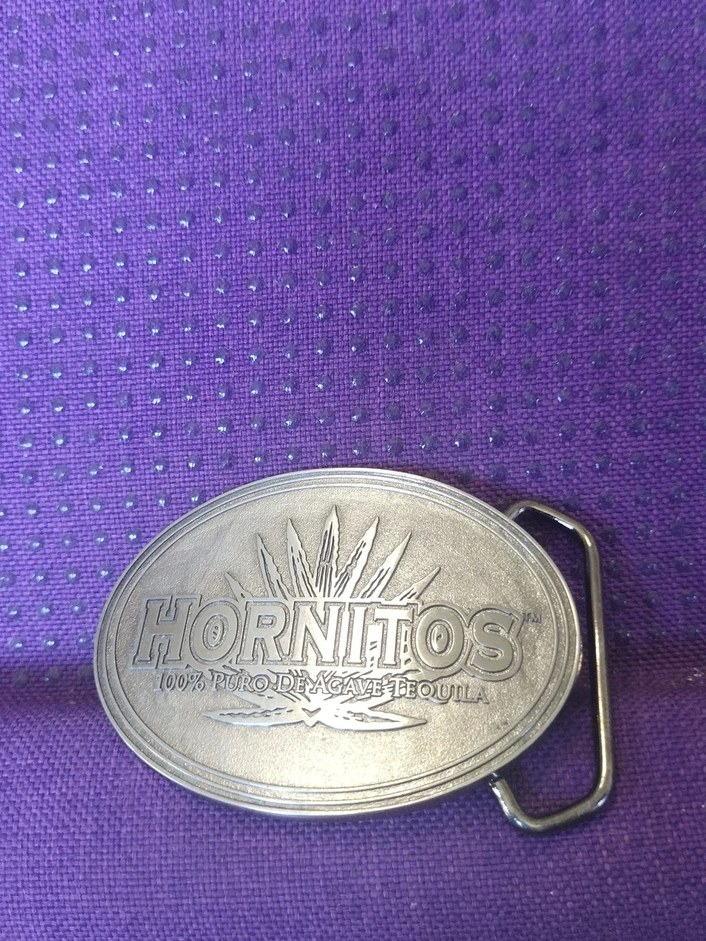 Hornitos Silver Metal Belt Buckle